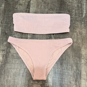 H&M Light Pink Swimwear